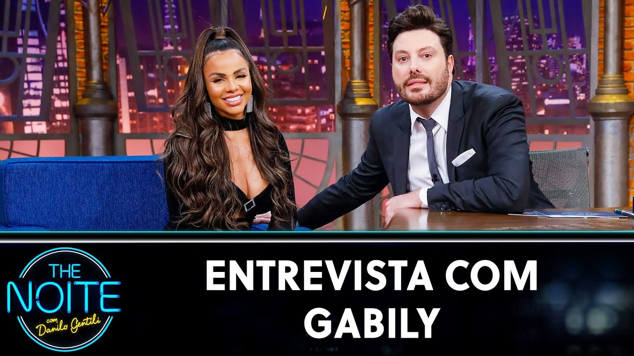 Entrevista com cantora a Gabily | The Noite (01/12/21)