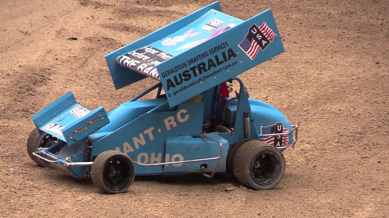 (7) NZ Quarter Scale Speedway Championship - More RC Sprint Cars - 24/10/2015