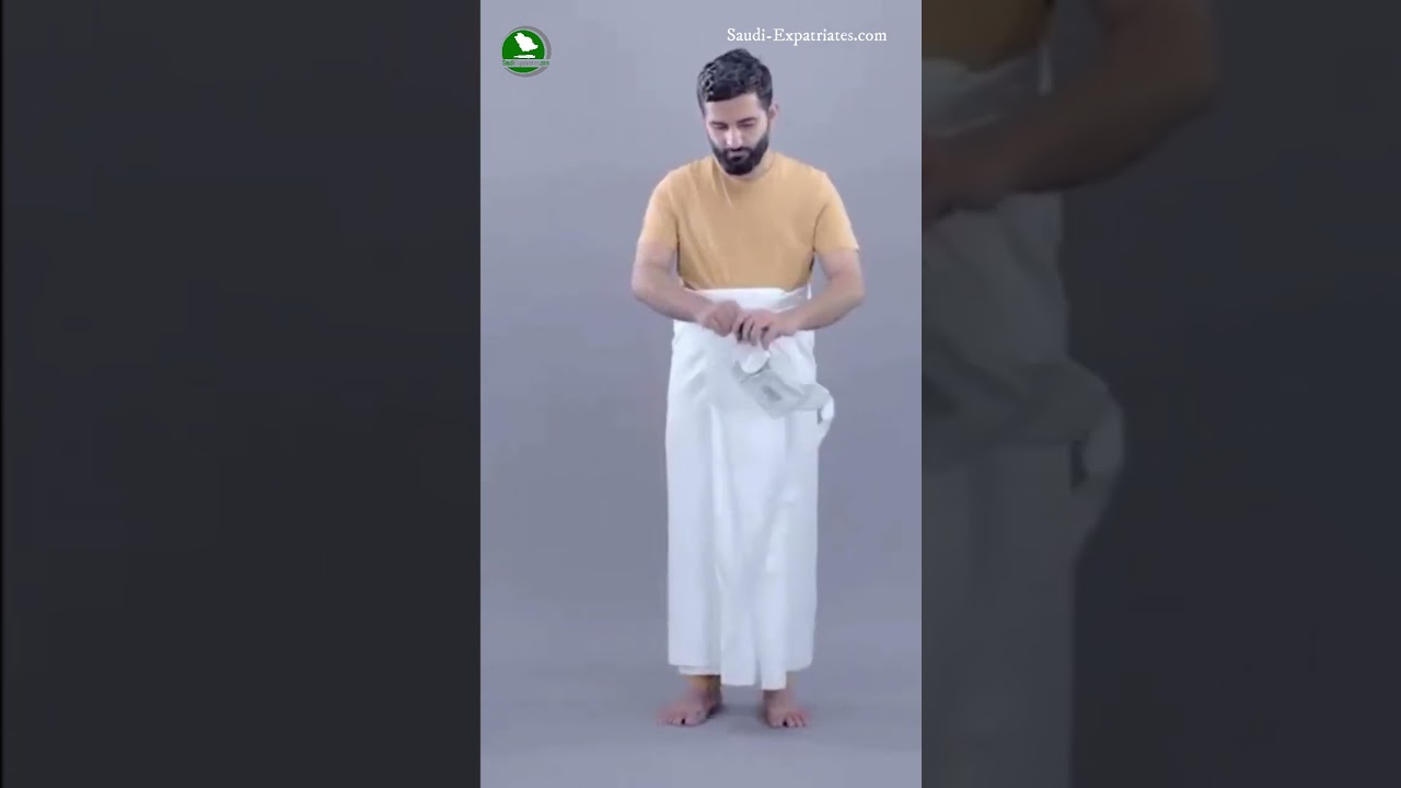 How to wear Ihram for Hajj or Umrah