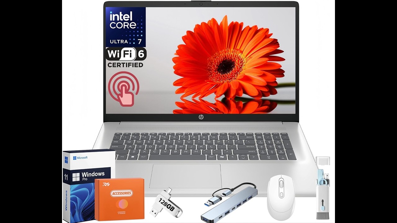 Review: HP 17.3″ Touchscreen Laptop – Ultra 7 255U + 64GB DDR5 Power