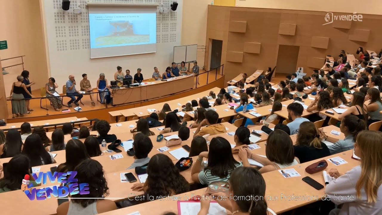Vivez la Vendée : C'est la Rentrée à l'Institut de Formation aux Professions de Santé !
