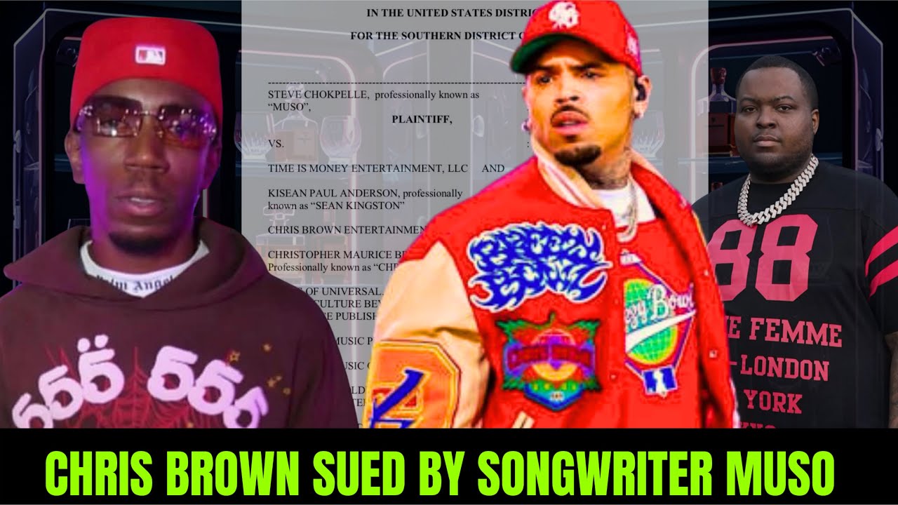 Chris Brown & Sean Kingston SUED by Songwriter MUSO — Copyright Fraud, Unpaid Royalties