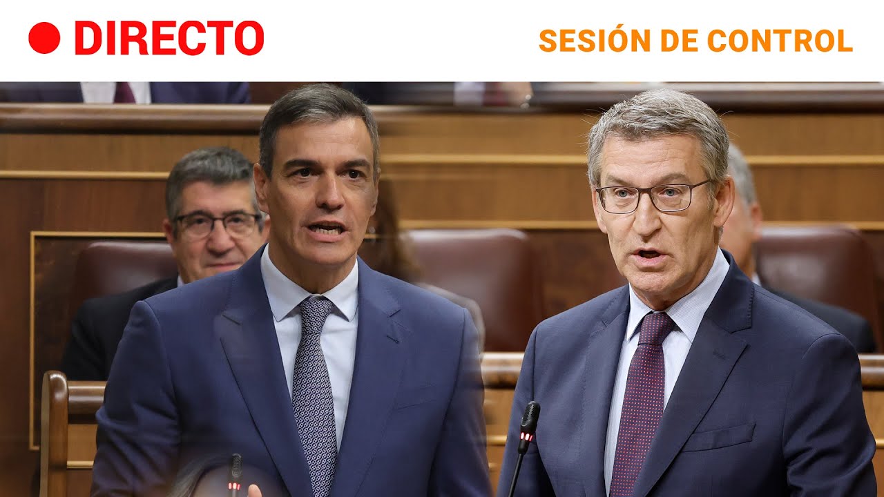 CONGRESO: LA CORRUPCIÓN y la ULTRADERECHA acaparan la SESIÓN de CONTROL | RTVE