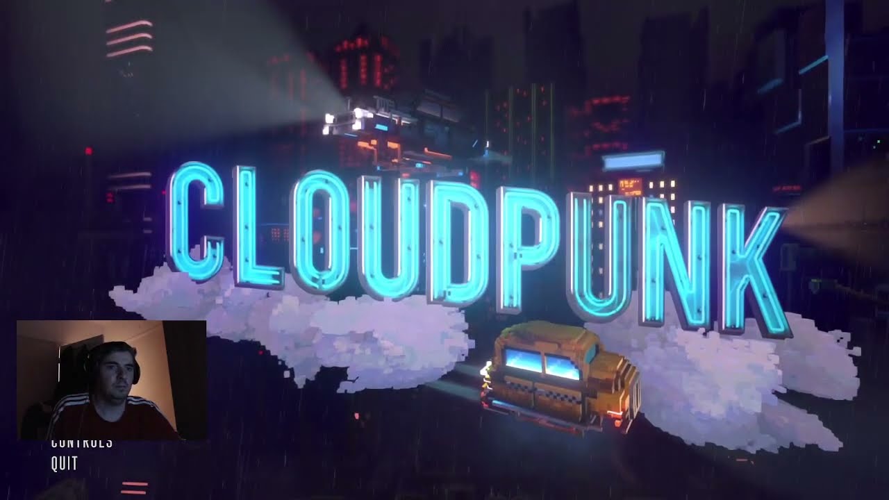 Cloudpunk (2020 Open world cyberpunk game)