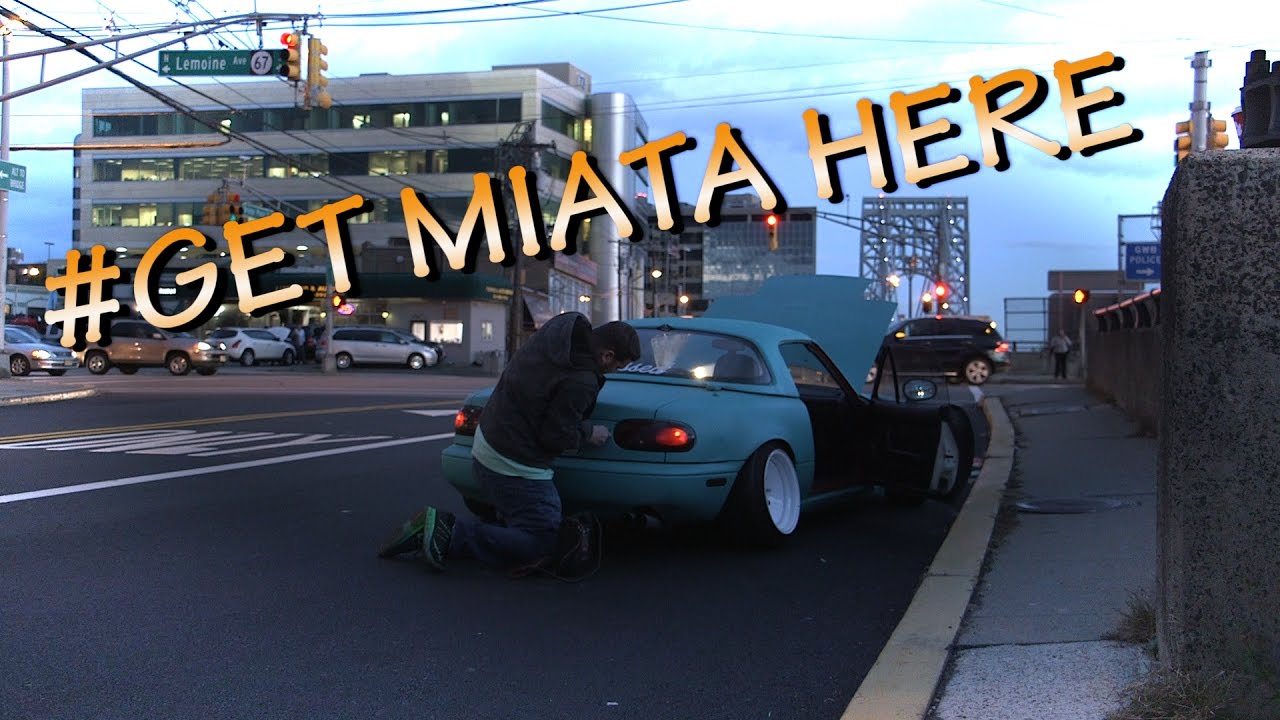 Stanced Miata Breaks Down (in multiple ways)