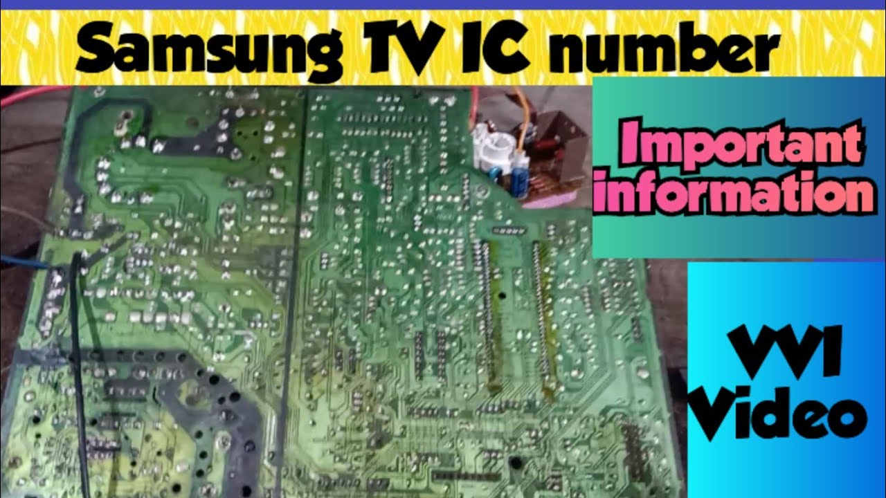 Samsung 21 inch colour Tv IC problem repair. #samsung Tv repairing Hindi. 