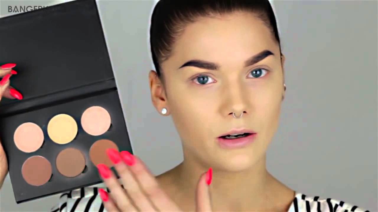 Контурирование // Contouring tutorial RUS Linda Hallberg Makeup Tutorials