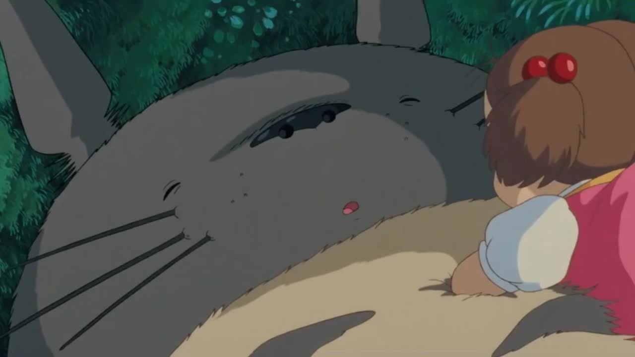 8hr Sleep with Totoro in Saitama Forest - Ghibli LoFi for Study, Relax & Deep Sleep - Forest Spirits