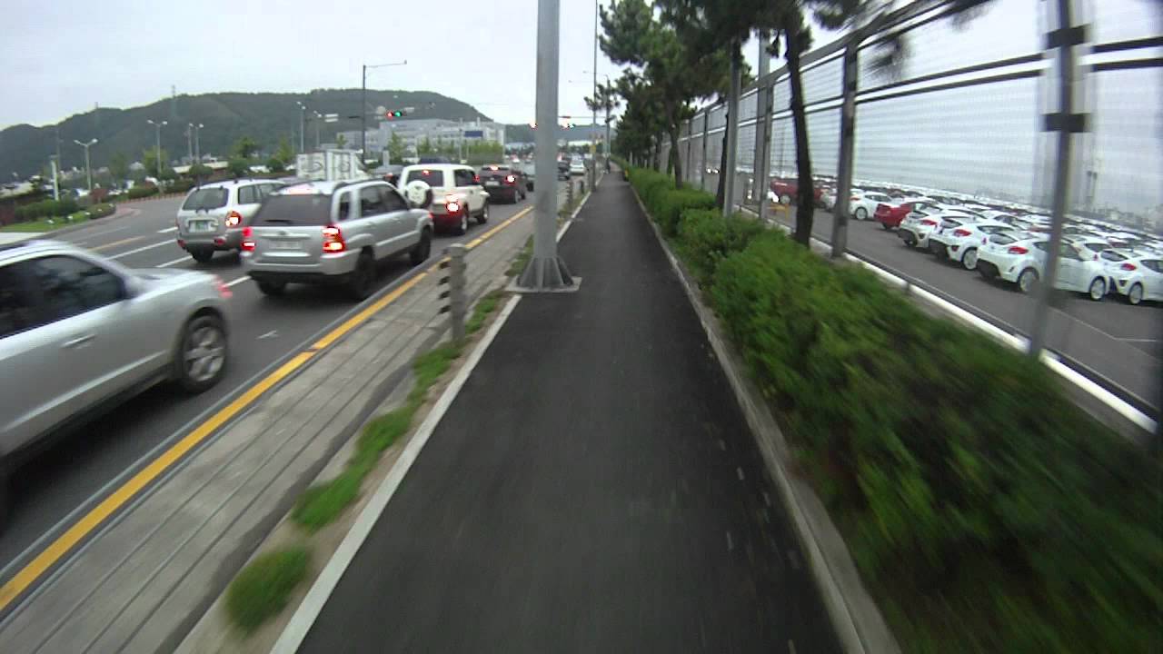 Ulsan, South Korea. Ride to Work. Exordium - HHI