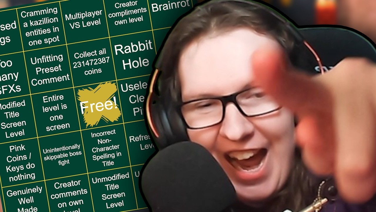 🔴 Mario Maker Endless Easy BINGO