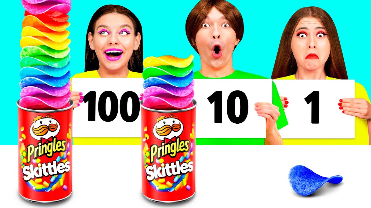 تحدي 100 طبقة من الطعام | وصفات طهي رائعة BaRaFun Challenge