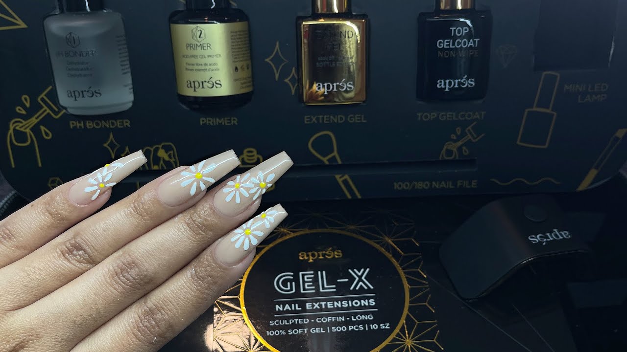 Easy At Home Fake Nails | Apres Gel-X Long Sculpted Coffin Tips