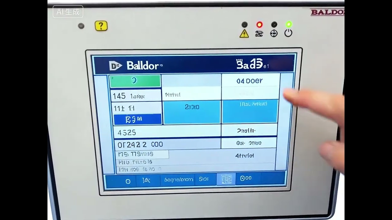 Baldor KPD-TS03M-10 Monochrome Touch Screen Operator Interface