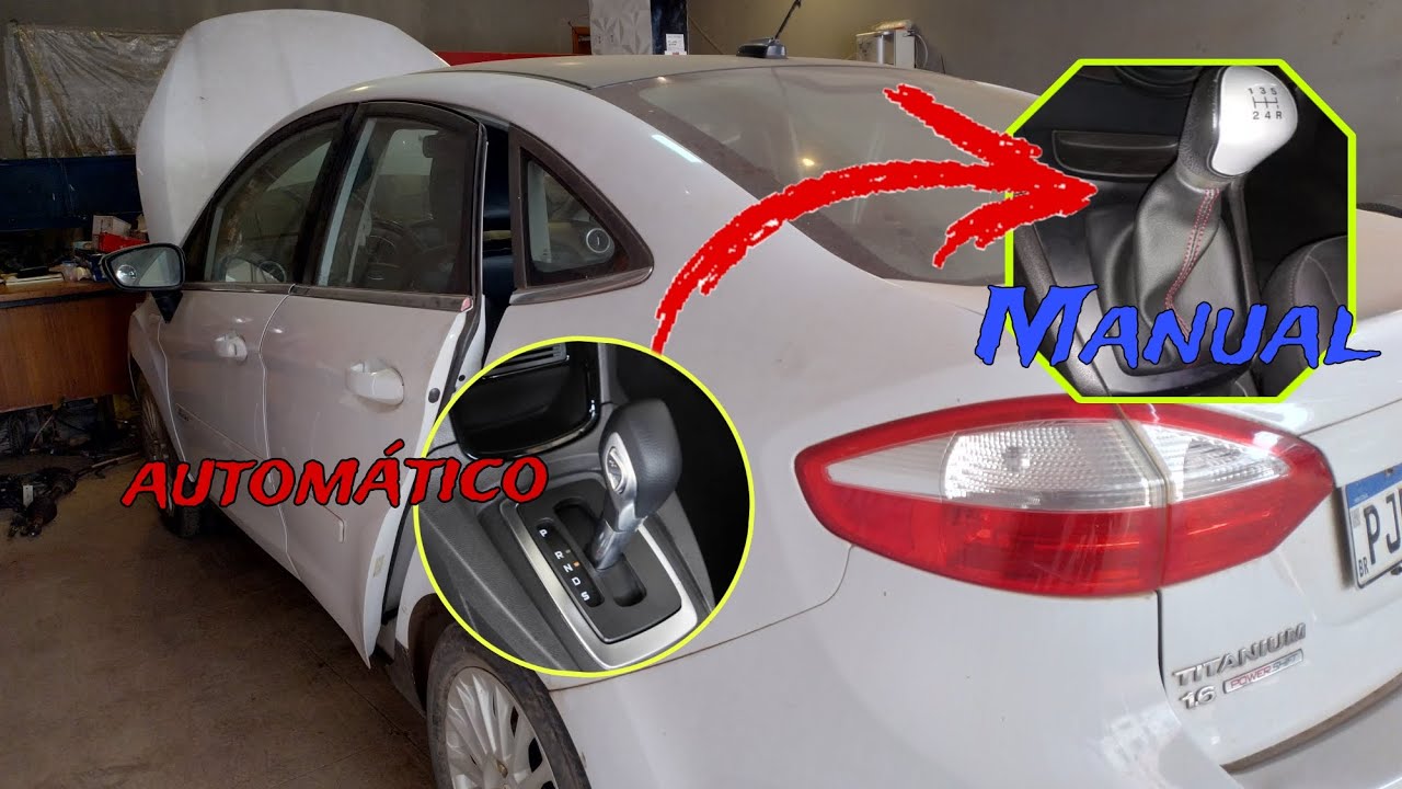 Troca realizada! Substituí o câmbio Powershift do ford New Fiesta por um câmbio manual