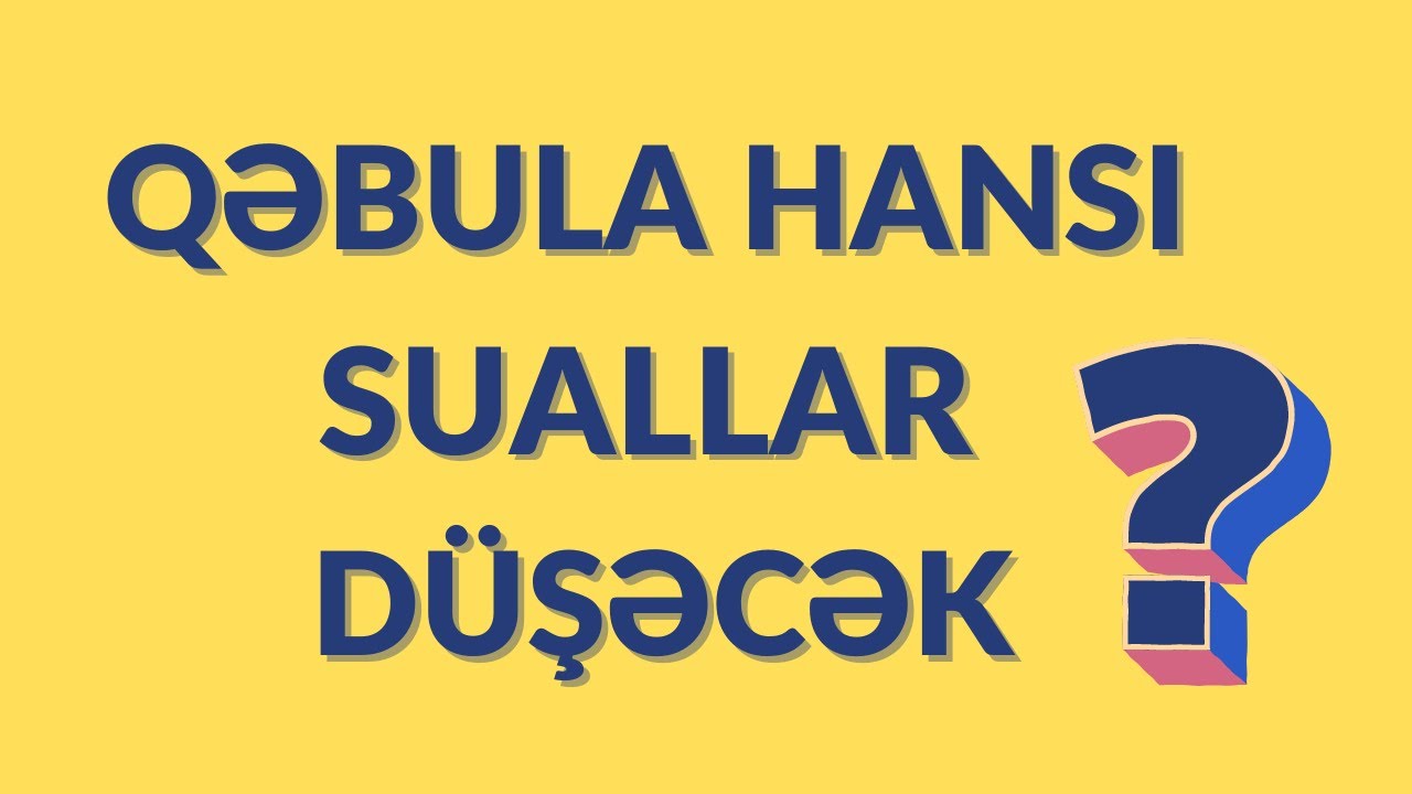 MİQ ÇƏRÇİVƏ 2021 - QƏBULA HANSI SUALLAR DÜŞƏCƏK AZƏRBAYCAN DİLİ. Pərvin Səfərova