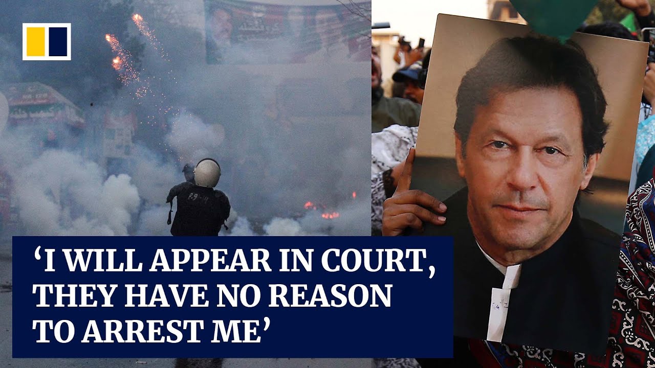Pakistan's former PM Imran Khan agrees to appear in court as his supporters and police clash