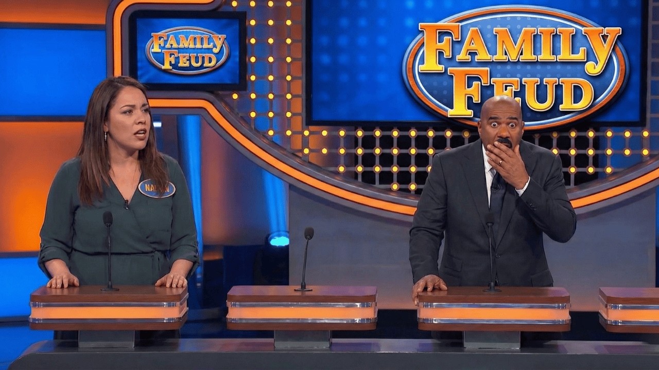 Steve Harvey FREEZES When Contestant Reveals Why She Never Took His Last Namesh 21