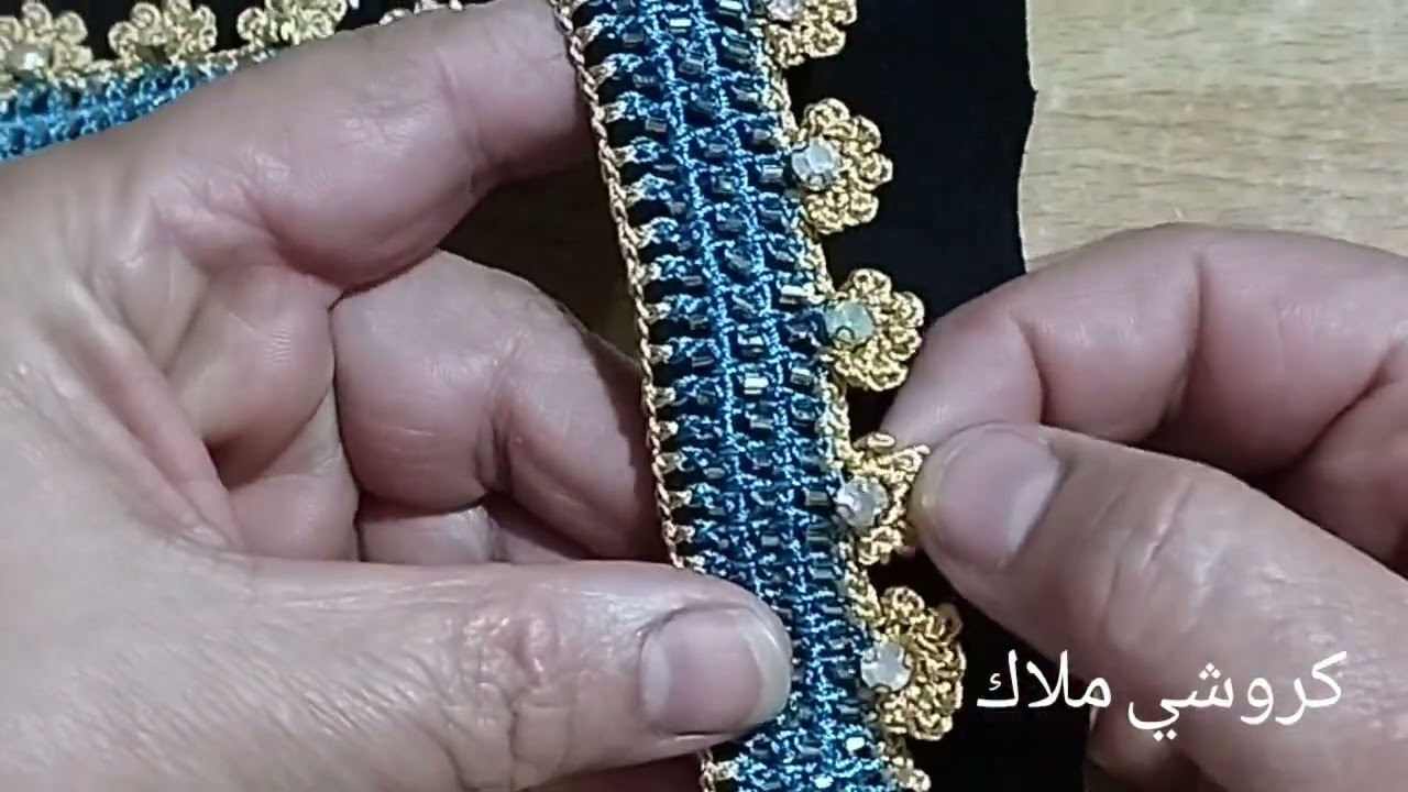 مشروع صدر جديد حصري في قناتي 2024 crochet 🧶🧶 malak
