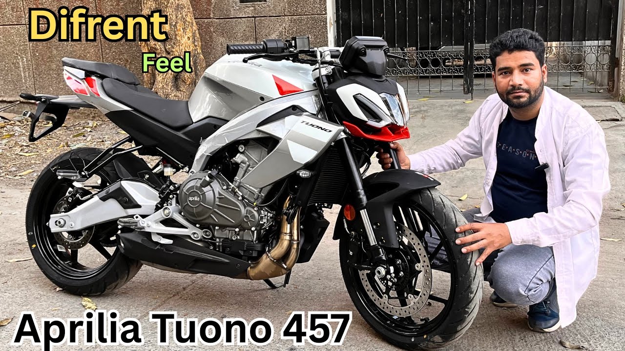 Wow 🤩 Aprilia Tuono 457 is Here Detailed Review On Road Price All New Features Explain ! Tuono 457