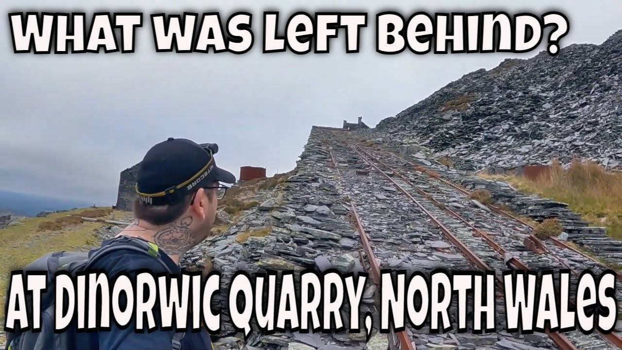 What Treasures Await At The Top Of Dinorwic Quarry In North Wales?