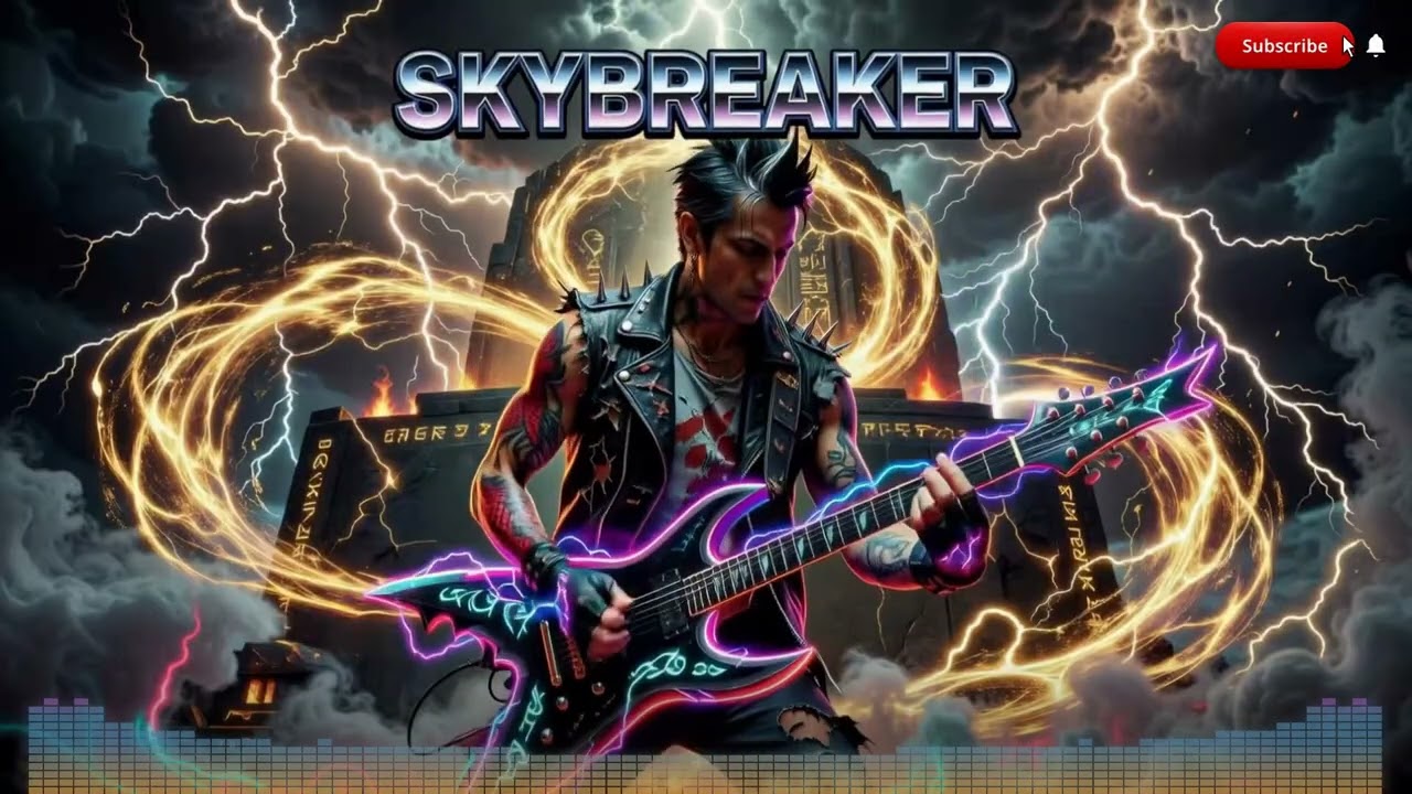 SKYBREAKER | Synthwave Heavy Metal | Cyber 80s Dragon Cult Mix