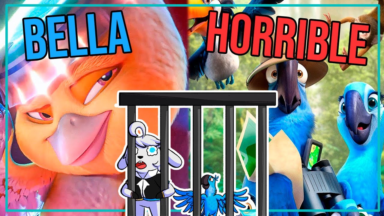 RIO Y RIO 2 son ABURRIDAS pero BONITAS.