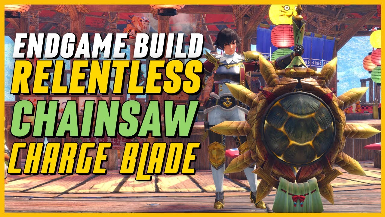 MHRise: Sunbreak - Heaven Sent Chainsaw - Charge Blade Savage Axe Build