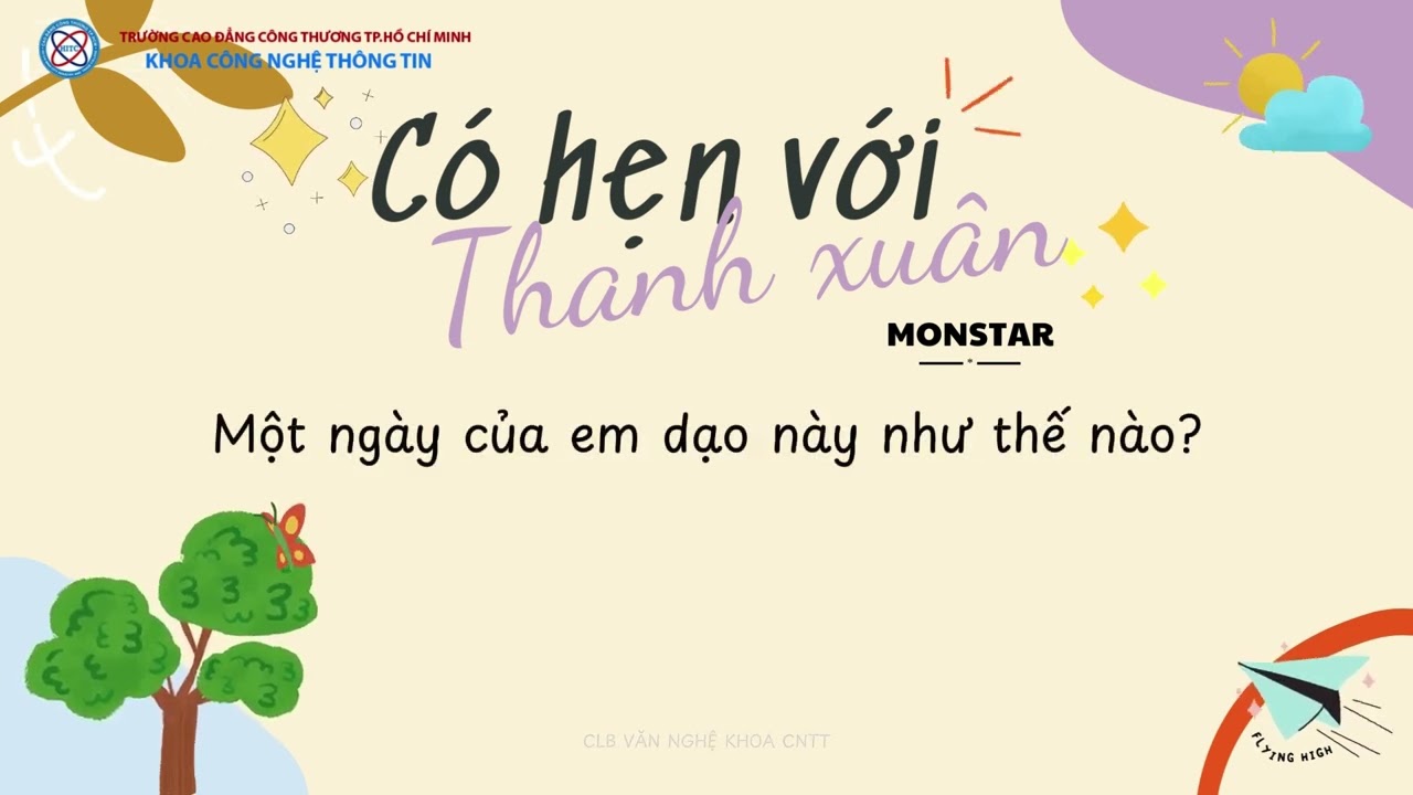 Có Hẹn Với Thanh Xuân ( Lyrics ) - MONSTAR