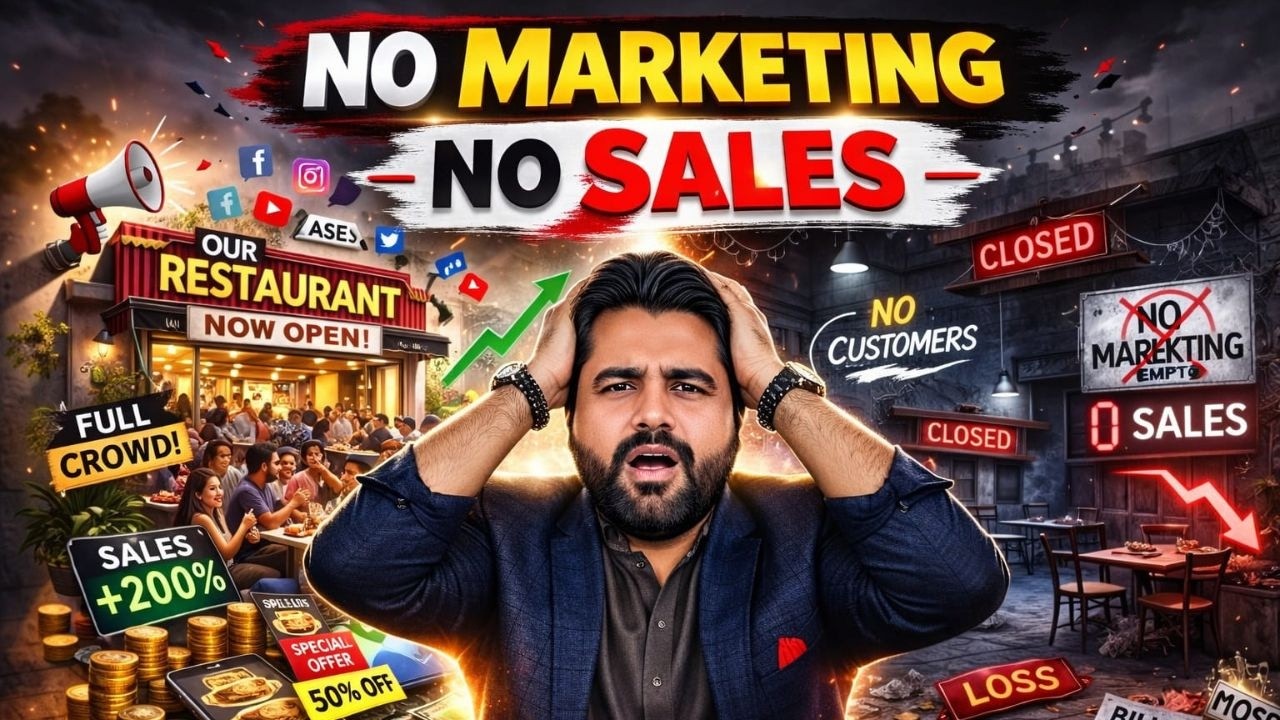 No Marketing = No Sales Restaurant Owners Must Watch