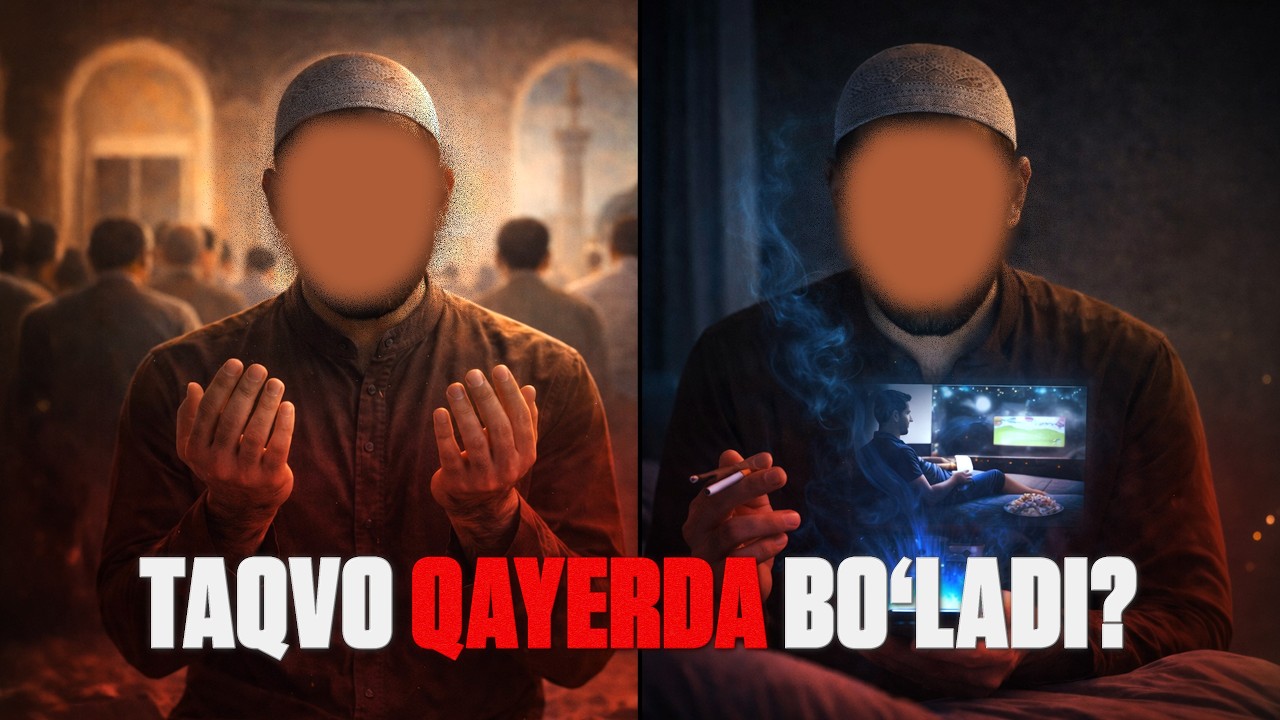 Zohiriy amallar bilan taqvo hosil bo'lmaydi! | Ustoz Usmon