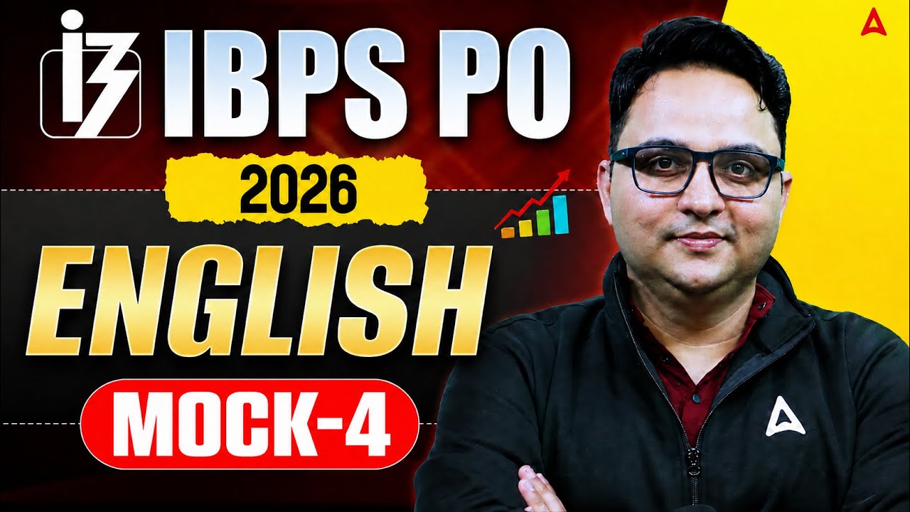 IBPS PO 2026 English | English Mock Test - 4 | Most Expected Paper by Anubhav Sir