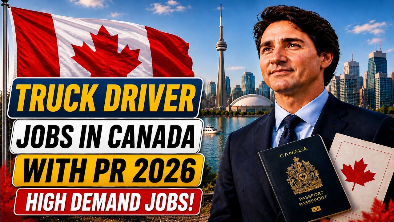 🚛 Truck Driver Jobs in Canada with PR 2026