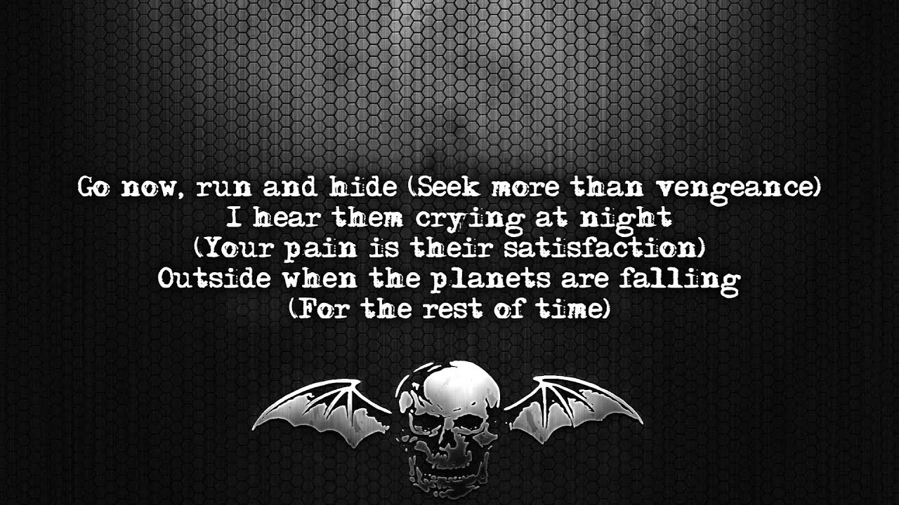 Avenged Sevenfold - Eternal Rest [Lyrics on screen] [Full HD]