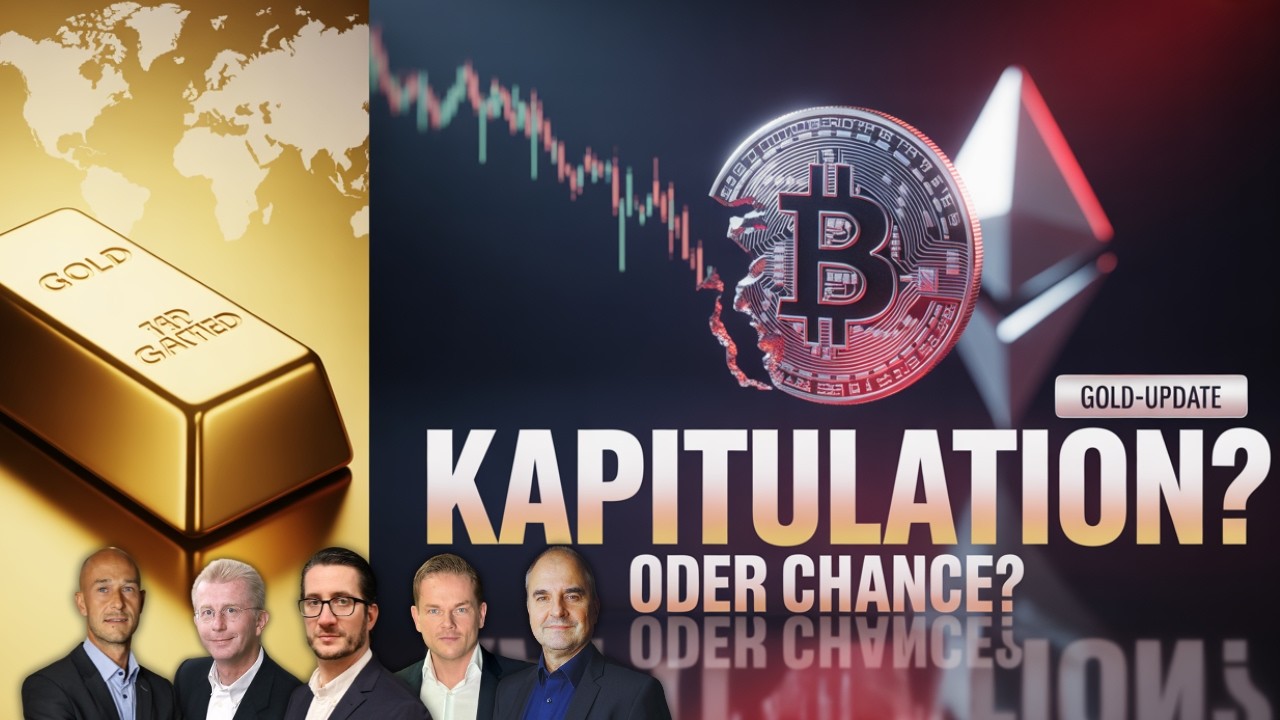 Geopolitik & Krypto-Crash: Gold profitiert – Bitcoin & Ethereum jetzt Chance oder Risiko?