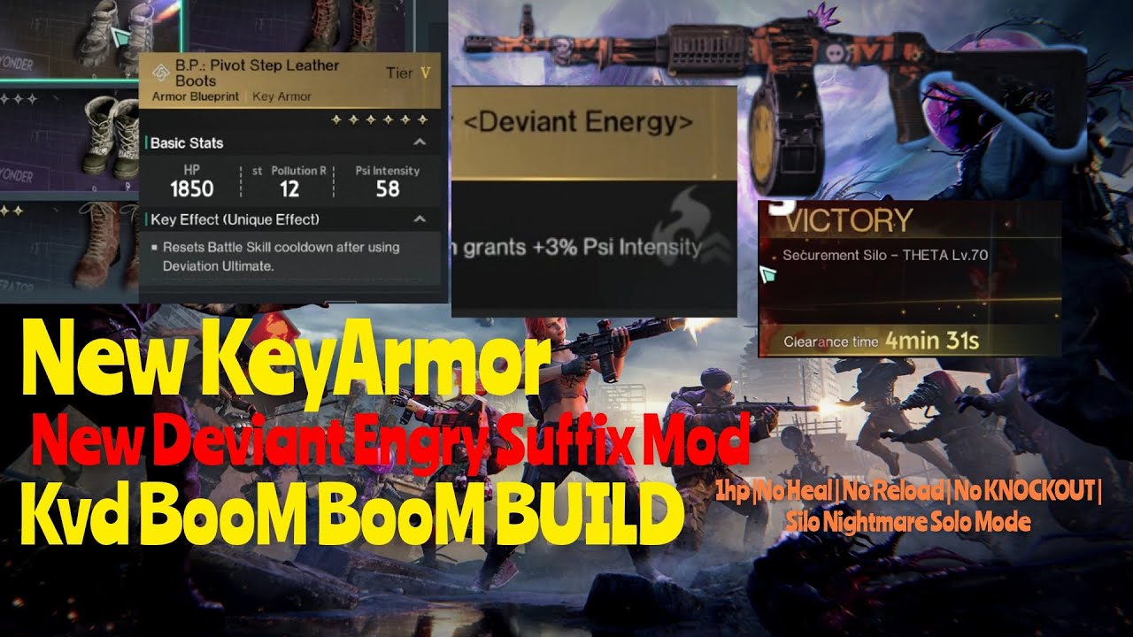 NewKeyArmor | New Suffix Mod | KVD BooM BoOM Build | Once Human 2026