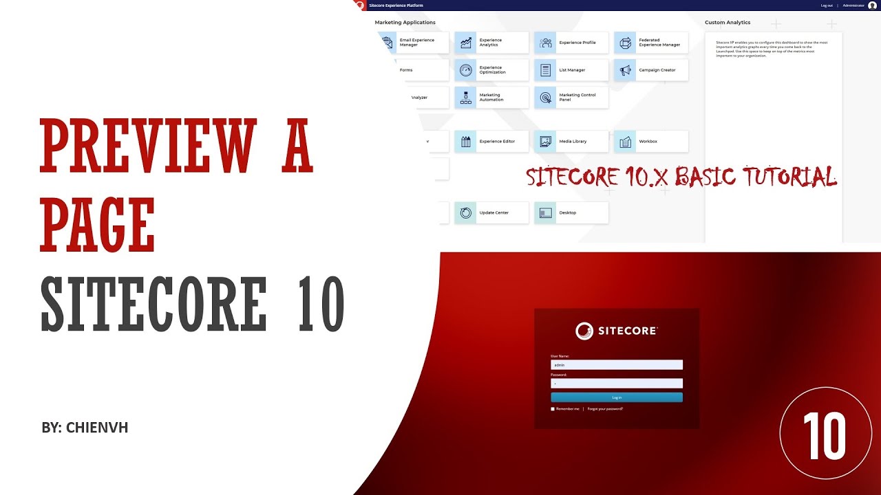 05-Preview a Page in Sitecore 10 | Sitecore 10 Basic Tutorial