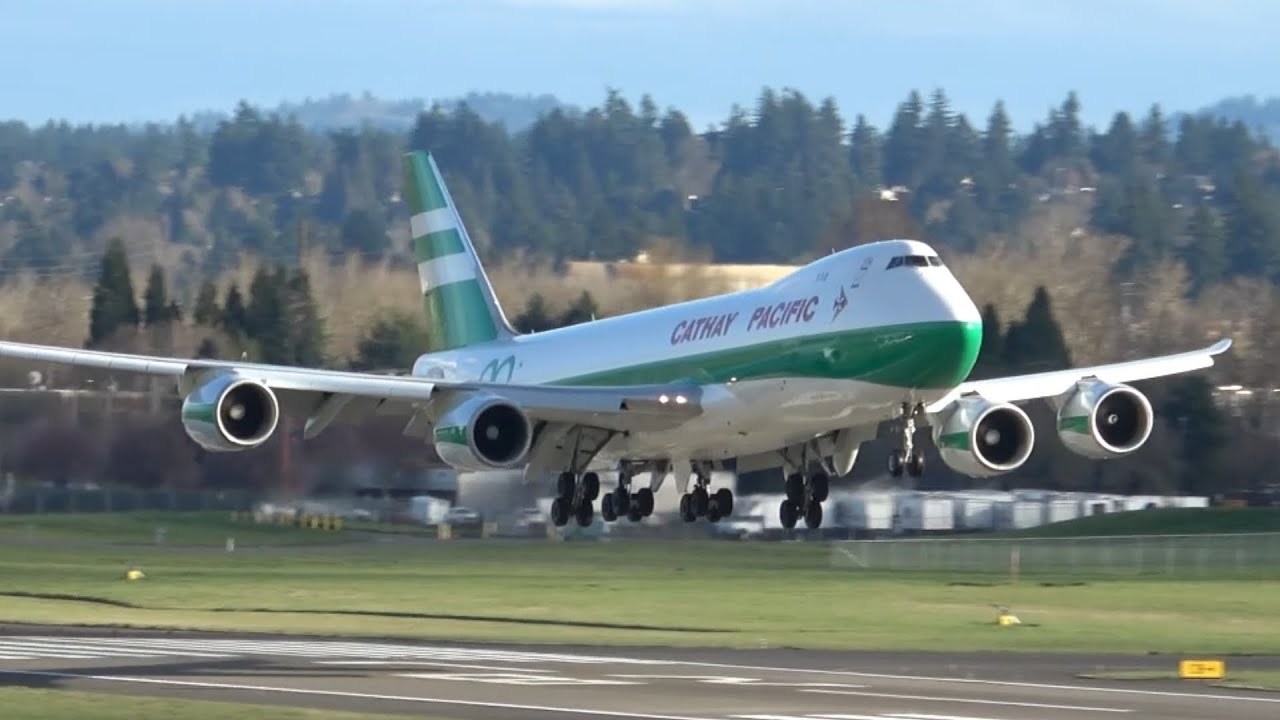 Cathay Pacific CPA3287 | Boeing 747-867F (B-LJE – 80th Anniversary Livery) | NLU → PDX | 03/07/2026 