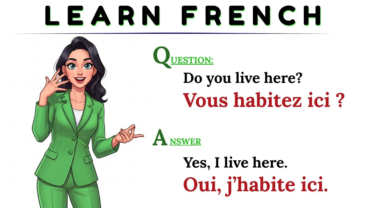 Daily French Conversations & Common Expressions for Beginners & Intermediates | Learn French