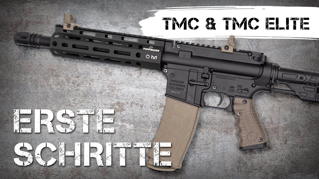 Tippmann TMC & TMC Elite Paintball Markierer: Erste Schritte und Pflegehinweise nach dem Kauf