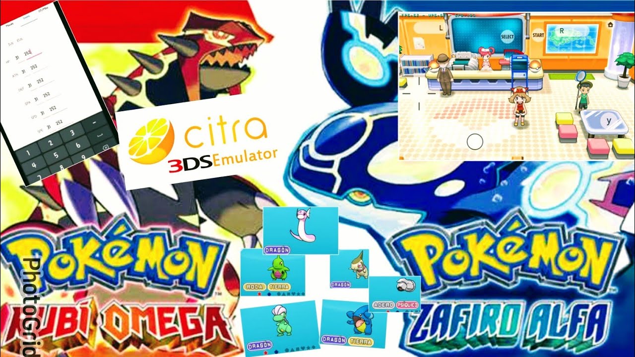 cómo tener cualquier pokemon en Rubi Omega,zafiro alfa con citra en android (pkhex)