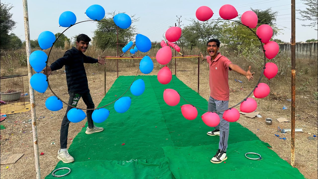 Who finishes first between two players ?They came to enjoy, but refused to lose!