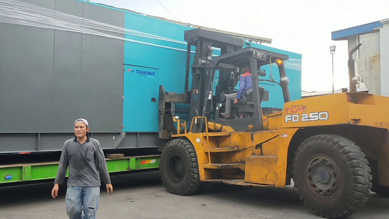 handling genset silent 2000 kva, 1 kontainer