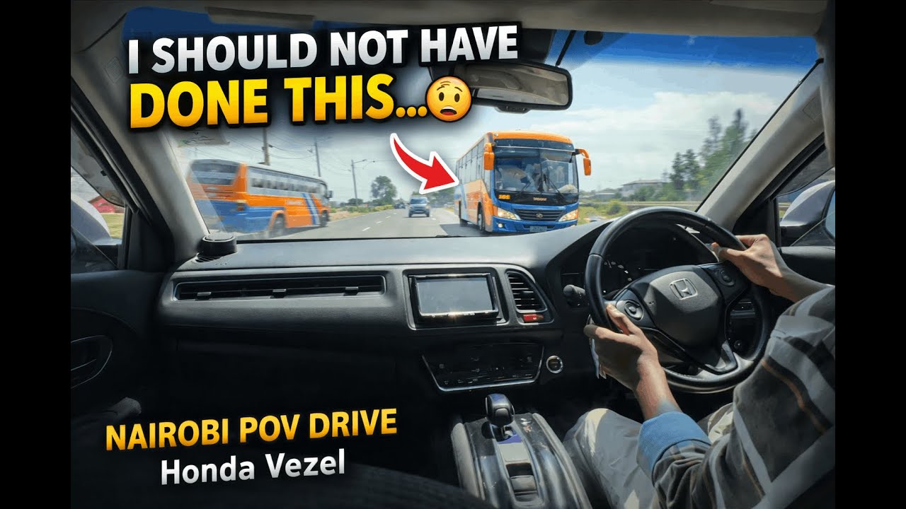 Honda Vezel POV drive : Ruai to Kamulu