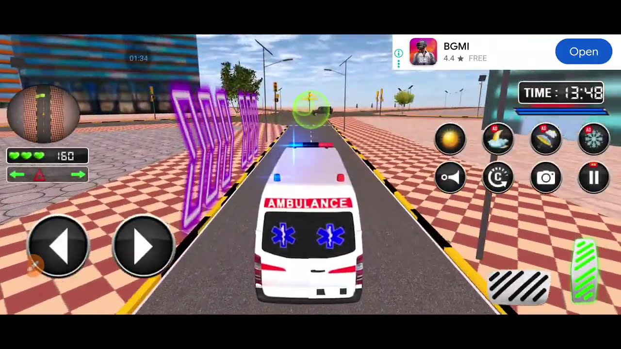 Ambulance Game: City Rescue 3D-102 Rescue Emargency Van Simulator - Android Gameplay video part 1