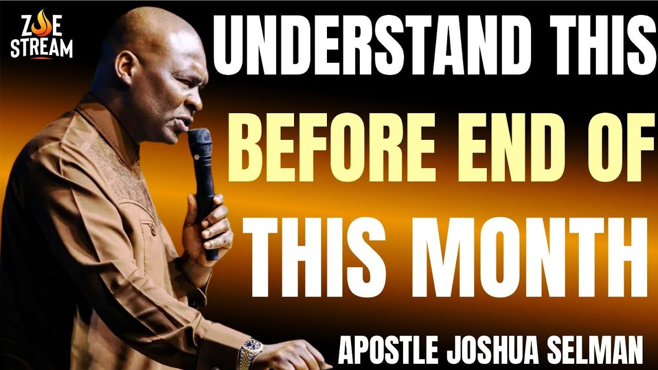 You Must Understand This Before You Pray — Month End Teaching & Prayer | Apostle Joshua Selman