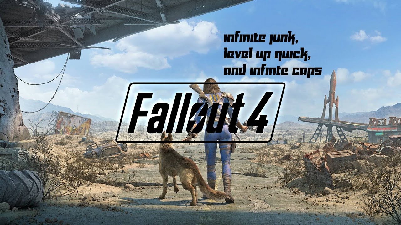 Fallout 4: Infinite Junk, Quick Level Up, and Infinite Caps