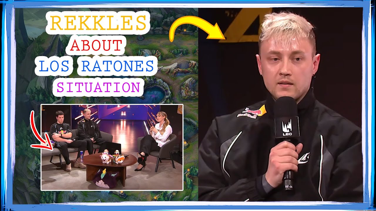 LR Rekkles About LOS RATONES Situation 🤔 [LR vs GX]