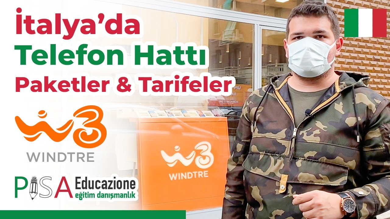 İtalya'da Telefon Hattı Almak | İtalya'da Sim Kart Aldık | Tarifeler - Paketler ve Daha Fazlası