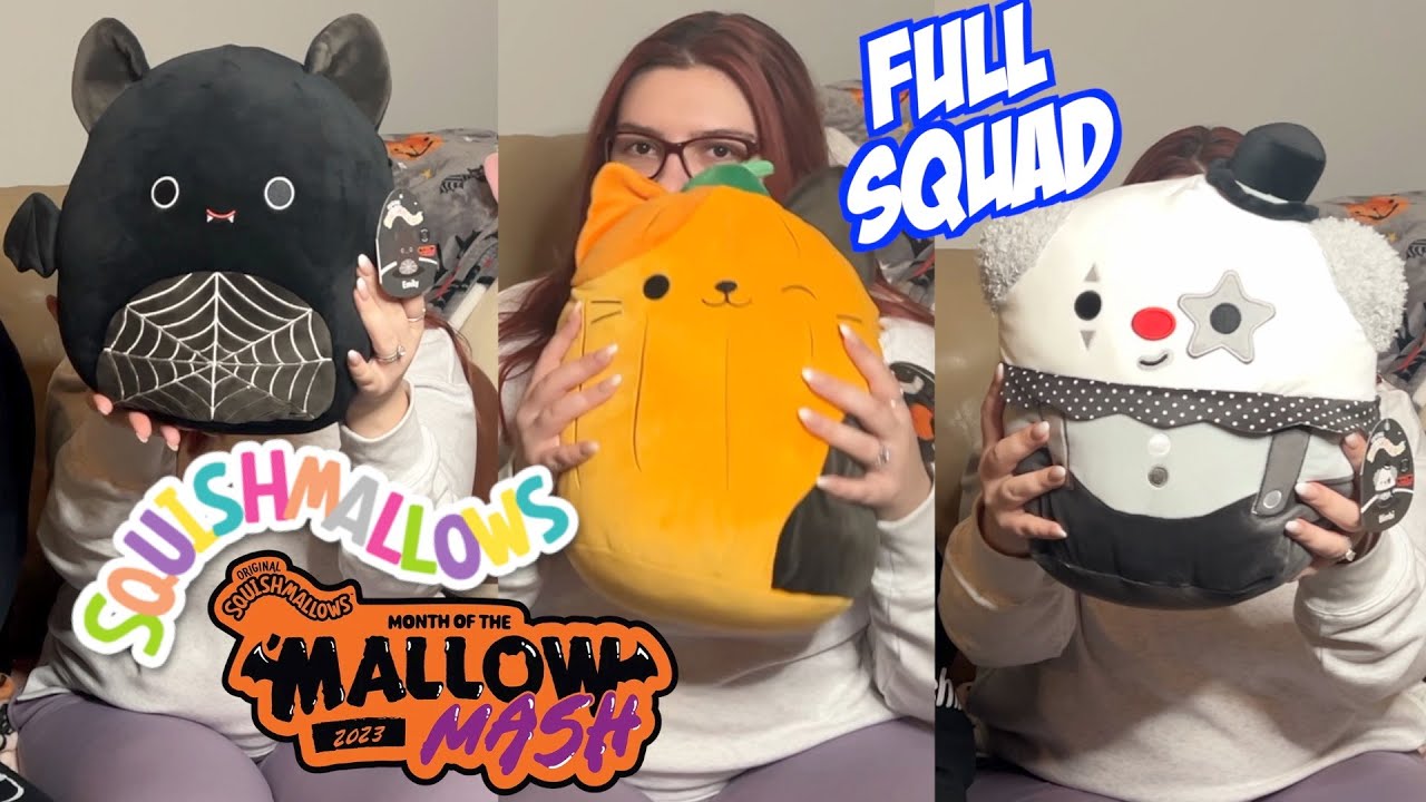 WE GOT THE ENTIRE SQUISHMALLOW MALLOW MASH COLLECTION