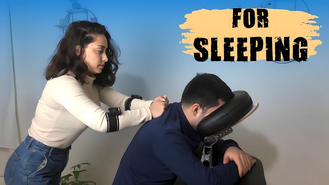 ASMR MASSAGE - SHOULDER MASSAGE (FİZYOLİNE CHAİR MASSAGE)